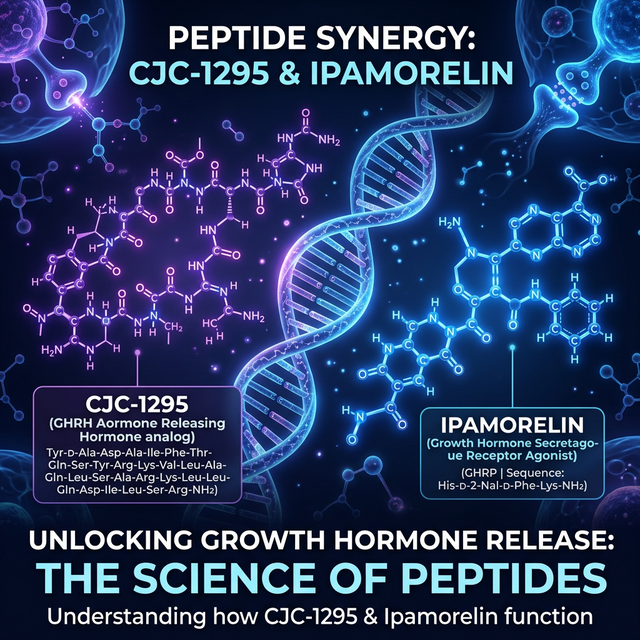 CJC-1295 und Ipamorelin Peptide